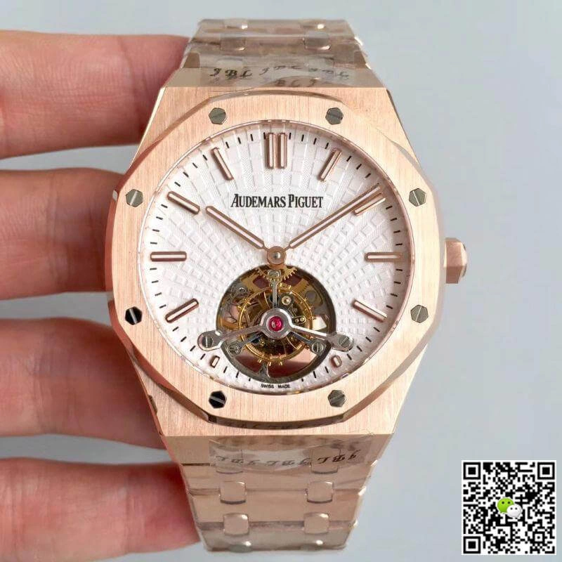 Audemars Piguet Royal Oak 26522OR.OO.1220OR R8 Factory 1:1 Best Edition Replica Watch Swiss Tourbillon